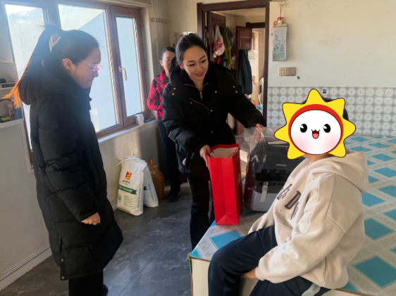 “青春暖流”暖新春！团黑龙江省委、省青基会走访慰问困境学子与新就业群体(图11)