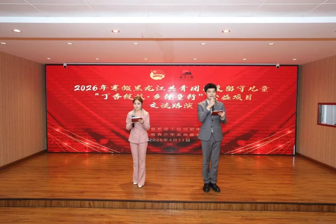 丁香绽放映初心 乡伴童行谱新篇——2026年寒假黑龙江共青团关爱留守儿童“丁香绽放·乡伴童行”公益项目交流路演活动圆满举办(图3)