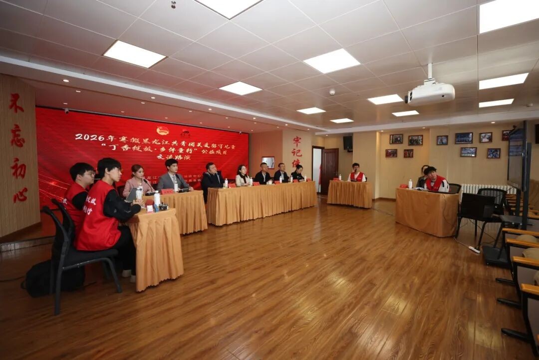 丁香绽放映初心 乡伴童行谱新篇——2026年寒假黑龙江共青团关爱留守儿童“丁香绽放·乡伴童行”公益项目交流路演活动圆满举办(图5)
